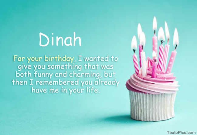 Happy Birthday Dinah in pictures
