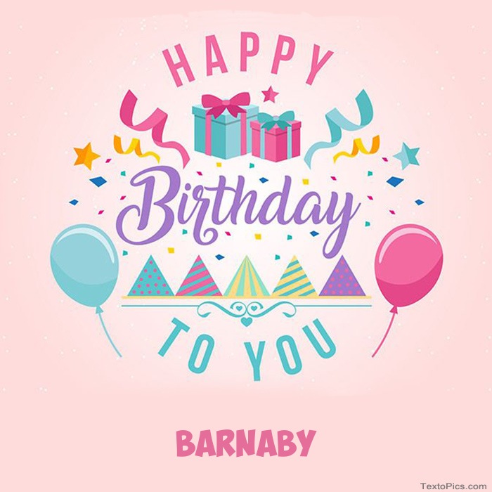 Barnaby - Happy Birthday pictures