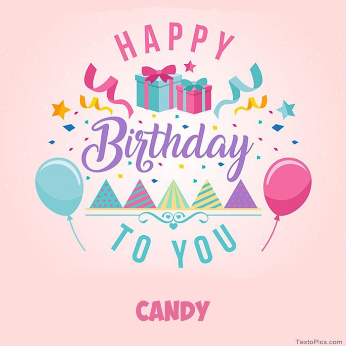 Candy - Happy Birthday pictures
