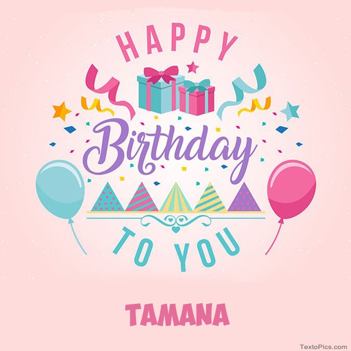 Tamana - Happy Birthday pictures