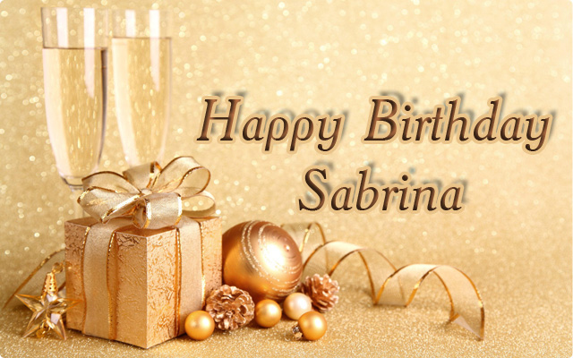 Happy Birthday Sabrina image
