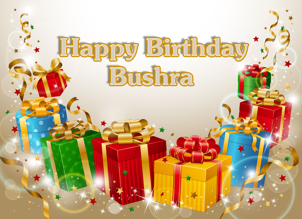 Happy Birthday Bushra image