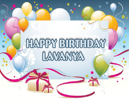 Happy Birthday Lavanya image