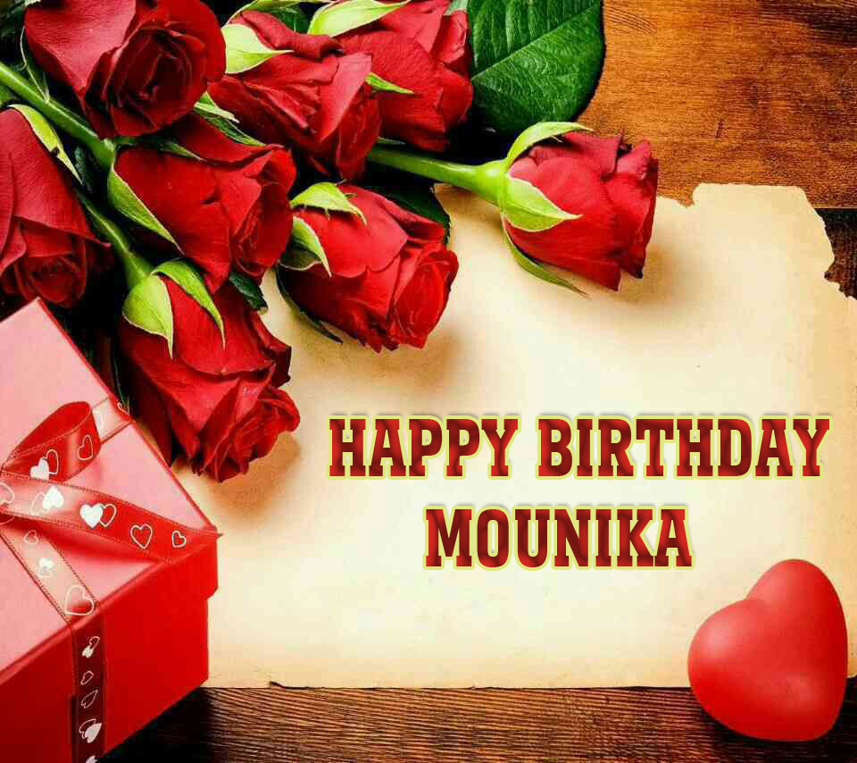 Happy Birthday Mounika image