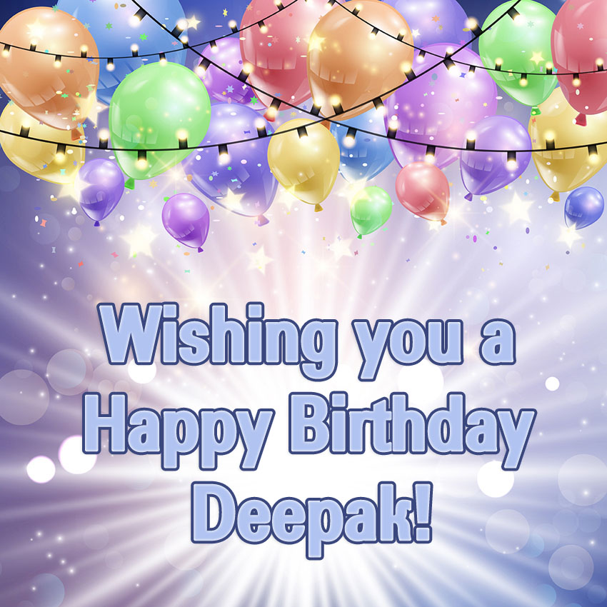 deepak happy birthday to you