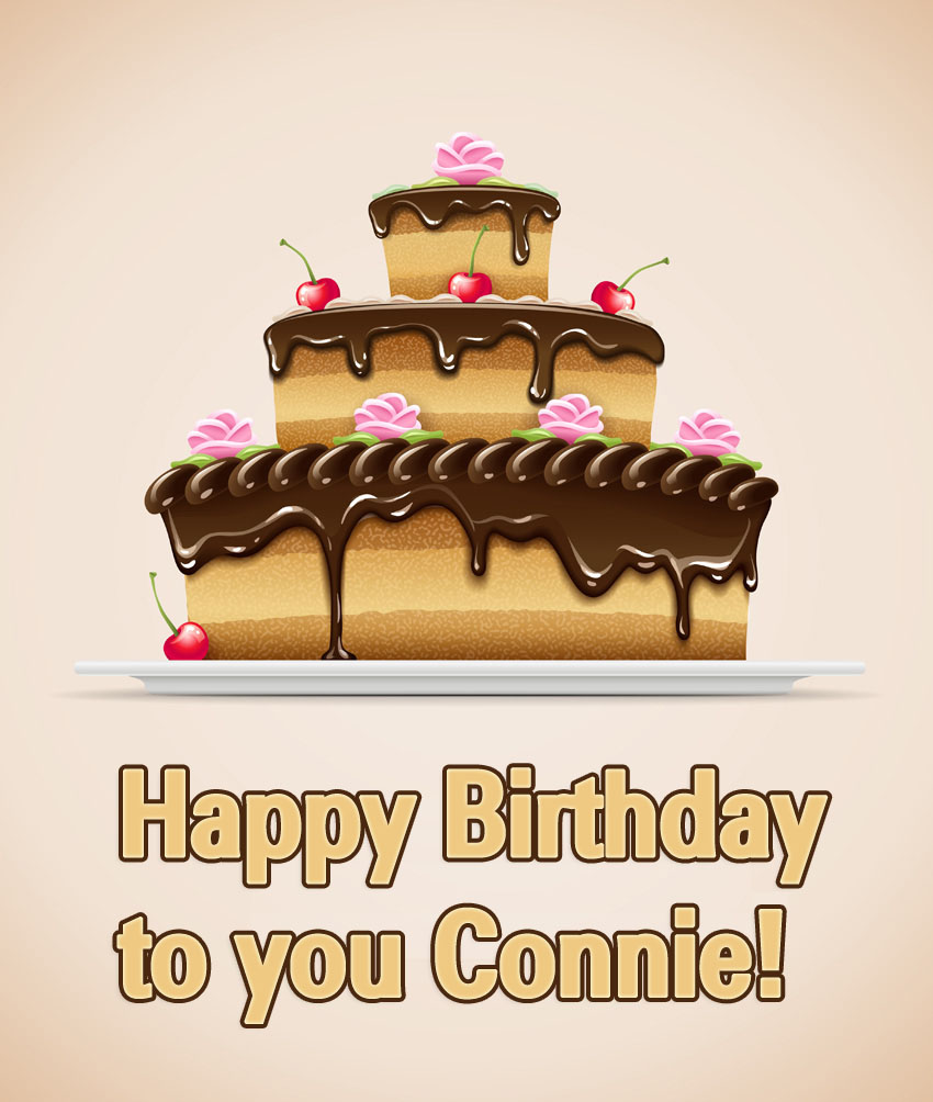 Connie Happy Birthday to you!.