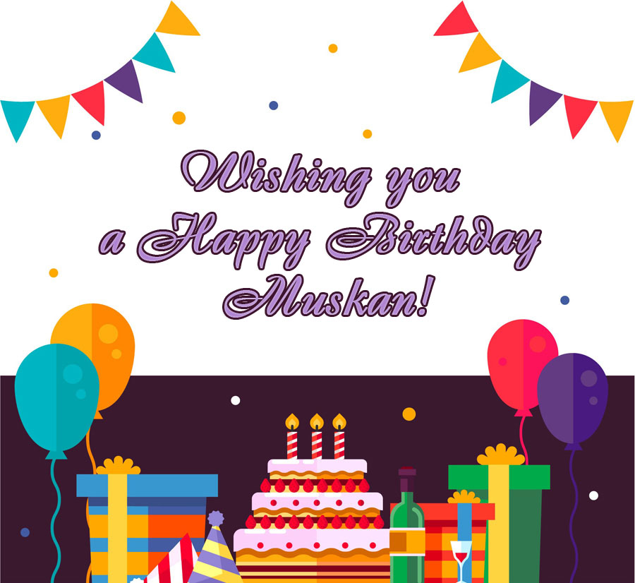 happy birthday muskan pictures congratulations