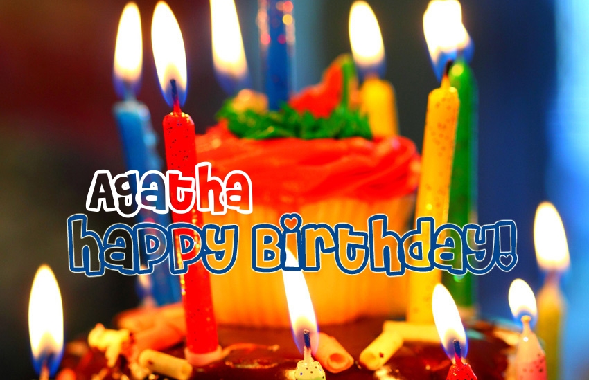 Happy Birthday Agatha image