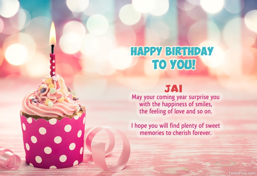 Wishes Jai for Happy Birthday
