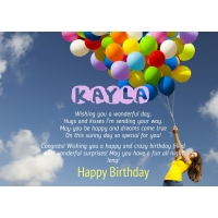 Happy Birthday Kayla pictures congratulations.
