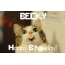 Funny Birthday for BECKY Pics