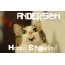 Funny Birthday for ANDERSON Pics