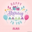 Alma - Happy Birthday pictures