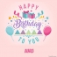 Anu - Happy Birthday pictures