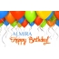 Birthday greetings ALMIRA