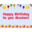 Happy Birthday to you Muskan!