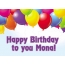 Happy Birthday to you Mona!
