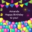 Amanda Happy Birthday to you!
