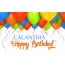 Birthday greetings CALANTHIA