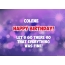 Happy Birthday cards for Colene