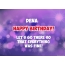 Happy Birthday cards for Dena