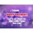 Happy Birthday cards for Tifane
