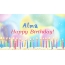 Cool congratulations for Happy Birthday of Alma
