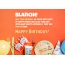 Congratulations for Happy Birthday of Blanche