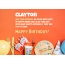 Congratulations for Happy Birthday of Clayton