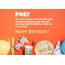 Congratulations for Happy Birthday of Posy