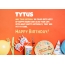 Congratulations for Happy Birthday of Tytus