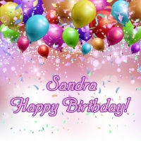 Happy Birthday Sandra pictures congratulations.