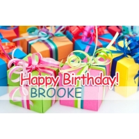 Happy Birthday BROOKE pictures congratulations.