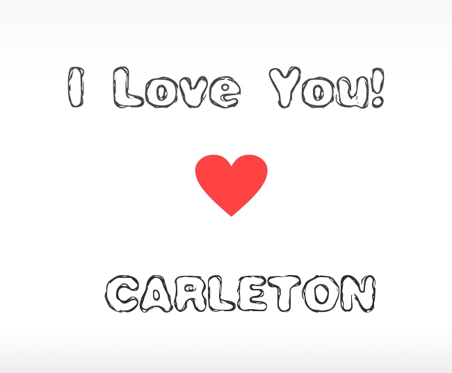 I Love You Carleton