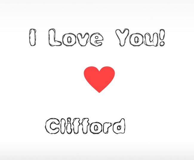 I Love You Clifford