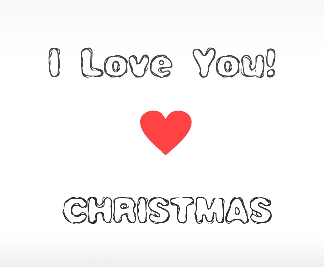 I Love You Christmas