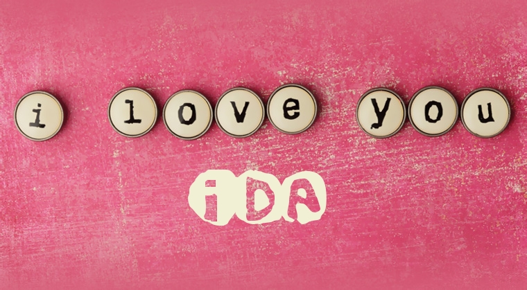 Images I Love You Ida