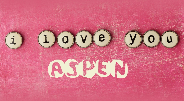 Images I Love You ASPEN