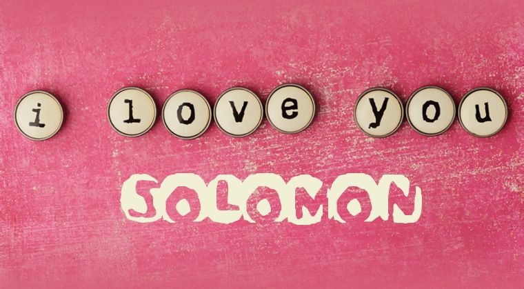 Images I Love You Solomon