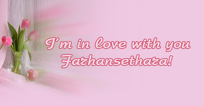 Im in love with you Farhansethara!