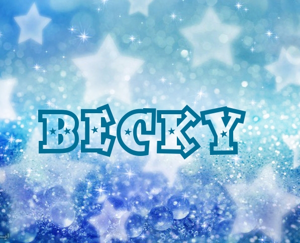 Pictures with names Becky Pictures with names Becky