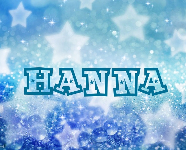 Pictures with names Hanna