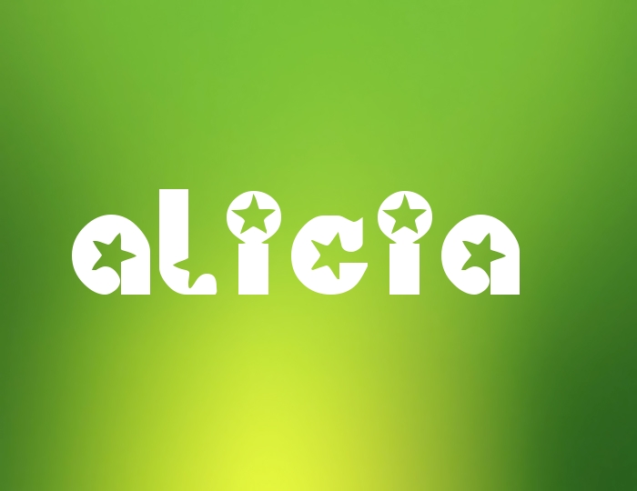 Pictures with names Alicia Pictures with names Alicia