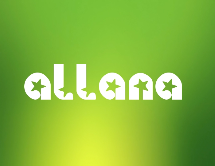 Pictures with names Allana Pictures with names Allana