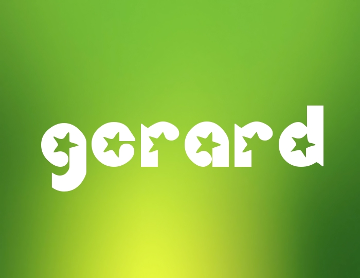 Pictures with names Gerard Pictures with names Gerard