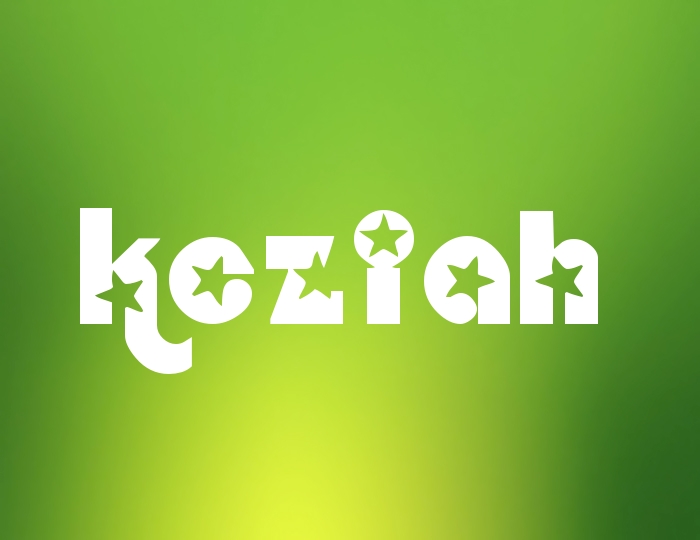 Pictures with name Keziah.