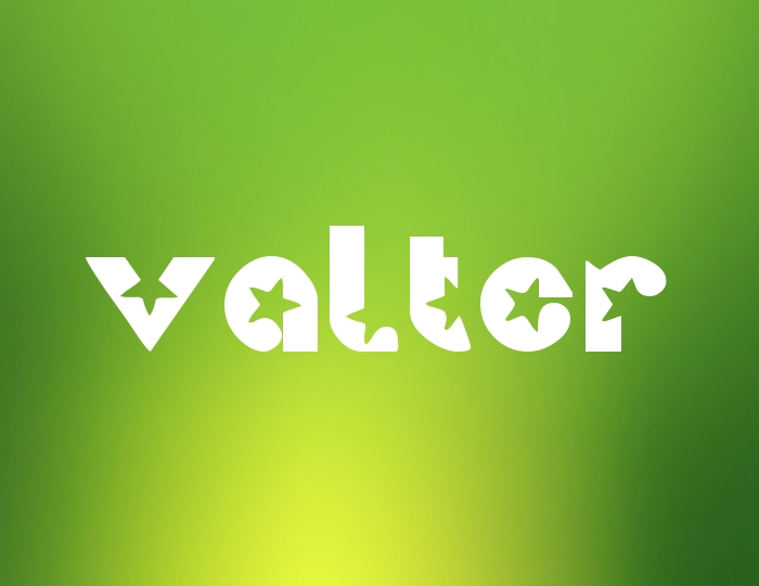 Pictures with names Valter Pictures with names Valter