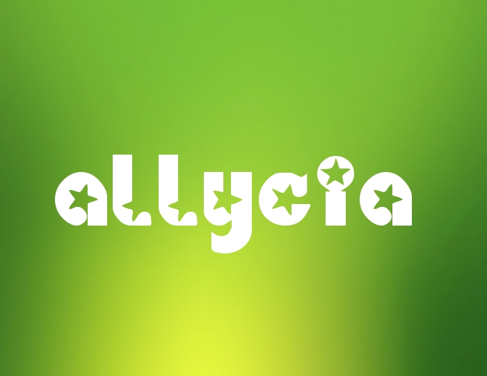 Pictures with names Allycia Pictures with names Allycia