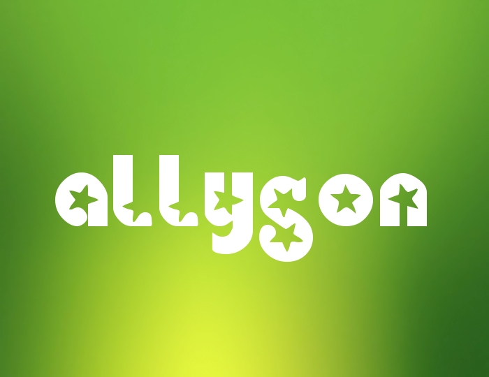 Pictures with names Allyson Pictures with names Allyson