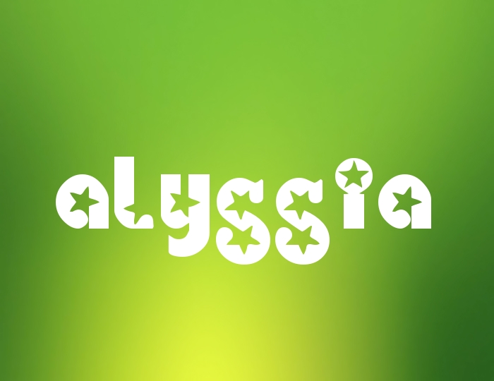 Pictures with names Alyssia Pictures with names Alyssia